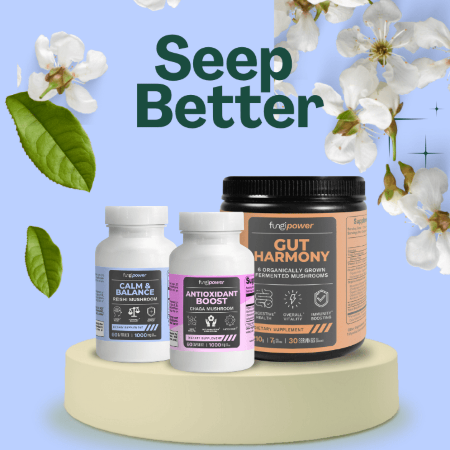 SLEEP BETTER - fungipowerSLEEP BETTER